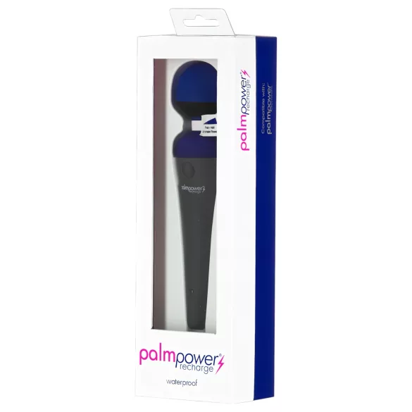 PalmPower recharge - akumulátorový masážní vibrátor (modrý)