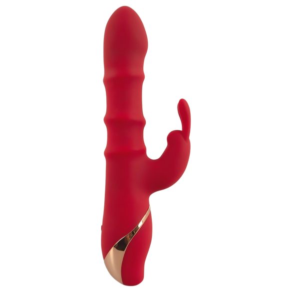 You2Toys Rabbit - vibrační kroužek s pohybem (červený)