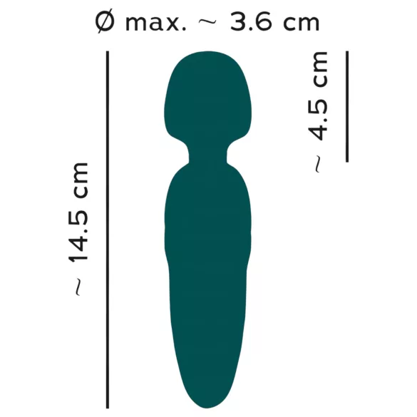 You2Toys Petite - vibrační masážní strojek - dobíjecí, zelený