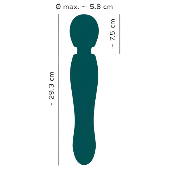 You2Toys Grande - vibrátor na masáž - dobíjecí - zelený