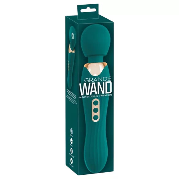 You2Toys Grande - vibrátor na masáž - dobíjecí - zelený