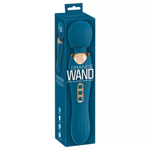 You2Toys Grande - masážní vibrátor s akumulátorem - modrá