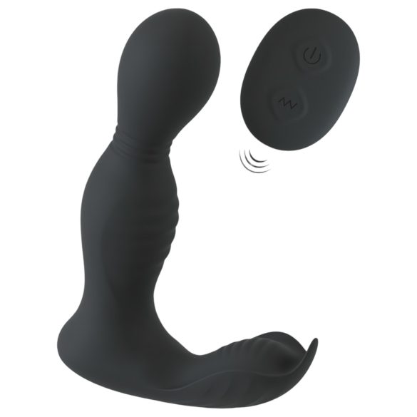 Rebel - 2v1 dálkové prostata vibrátor (černý)