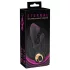Eternal - vibrační pumpovací vibrátor s klitorálním ramenem - černý