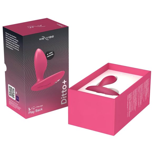 We-Vibe Ditto+ - chytrý anální vibrátor s baterií (růžový)