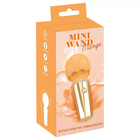 You2Toys - mini masážní vibrátor na klitoris - akumulátor - žlutý