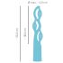 You2Toys Fabulous - akumulátorový vibrátor se 3 motory (modrý)