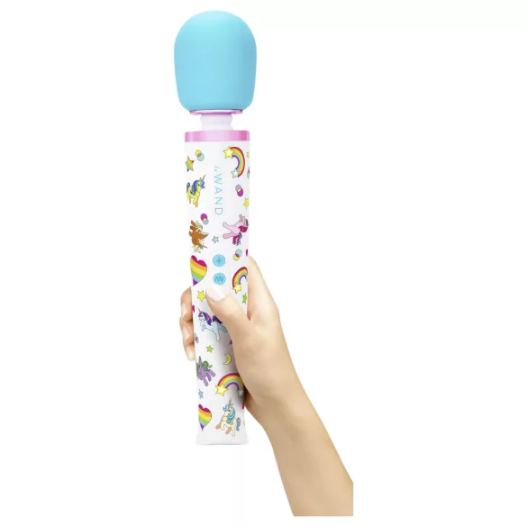 le Wand Unicorn - masážní vibrátor sada - duhová barva