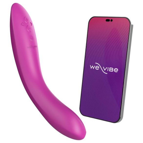 We-Vibe Rave 2 - vibrátor na bod G - dobíjecí, chytrý - růžový