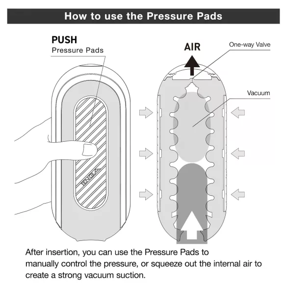 TENGA Flip Zero - silný masturbátor (černý)