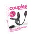 Couples Choice - multifunkční vibrační erekční kroužek (černý)