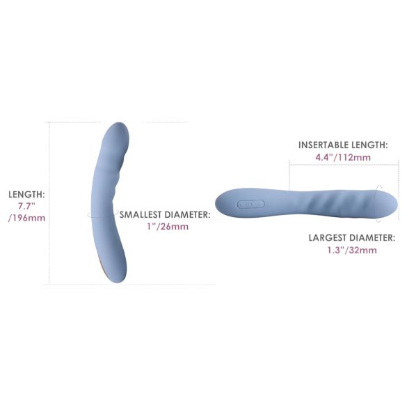 Svakom Ava Neo - inteligentní pulzátor (modrý)