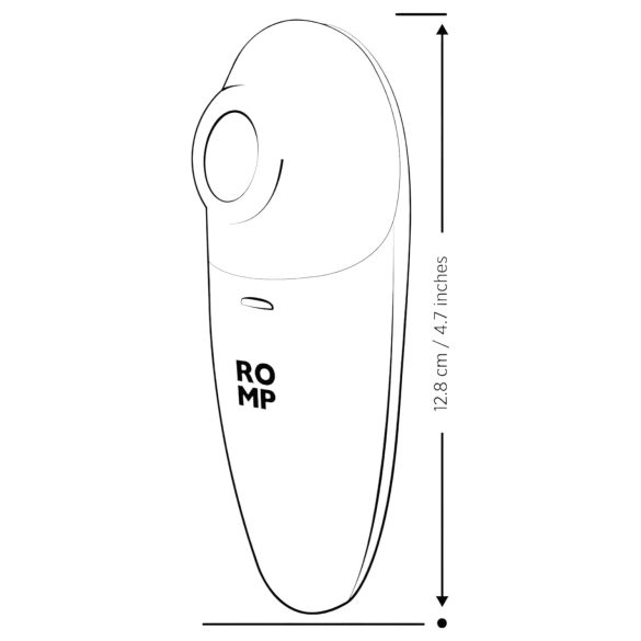 ROMP Switch X - stimulátor klitorisu s tlakovými vlnami - meruňková