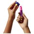ROMP Lipstick - akumulátorový stimulátor klitorisu s vlnami (růžový)