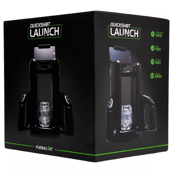 Fleshlight - masturbátor adaptér Quickshot Launch - černý
