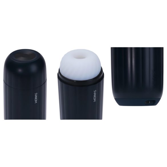 Svakom Sam Neo 2 - chytrý masturbátor (černobílý)