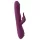 Javida - vibrátor 3v1 s pohyblivými kuličkami a rotací - fialový