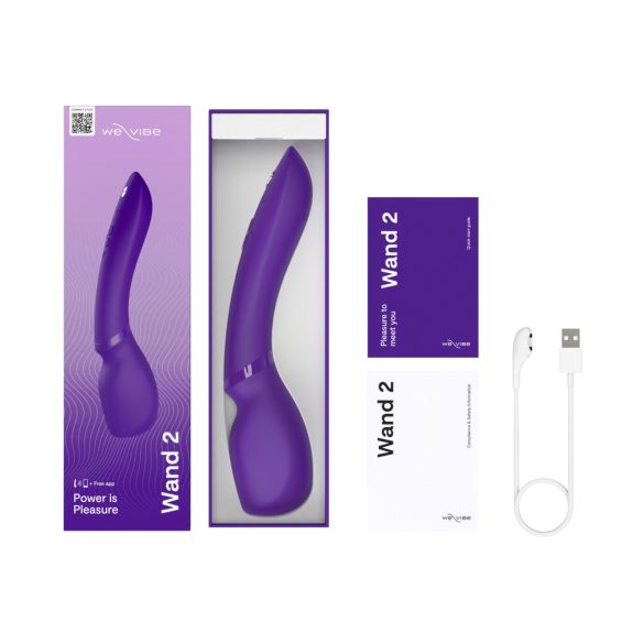 We-Vibe Wand 2 - masážní vibrátor - chytrý