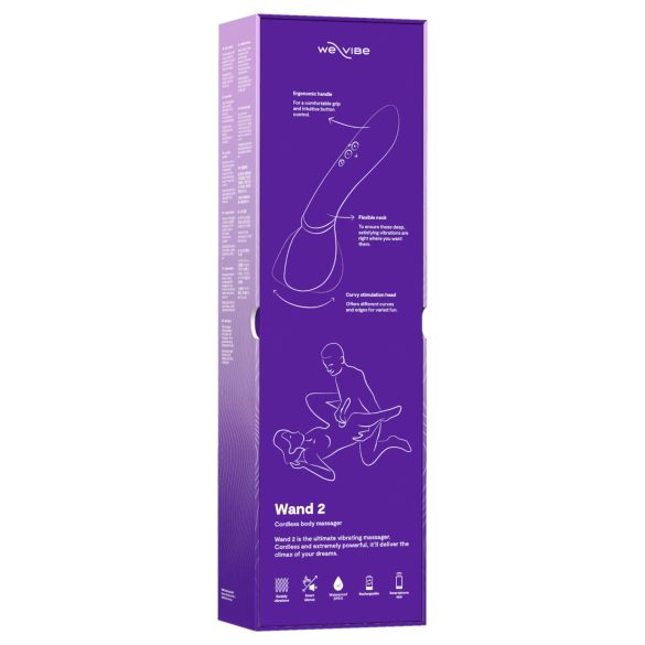 We-Vibe Wand 2 - masážní vibrátor - chytrý