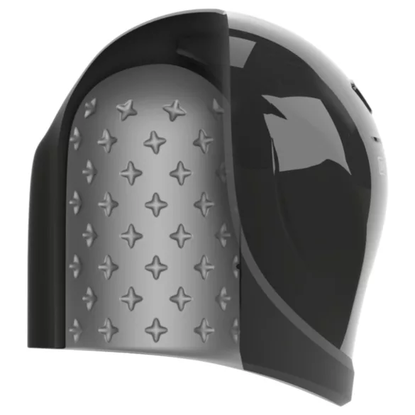 Rebel - voděodolný vibrátor na žalud - černý