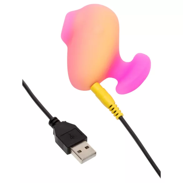 ROMP Kiss - vibrační stimulátor klitorisu s vlnami vzduchu (růžový)