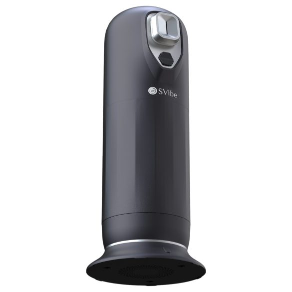 Snail Vibe Jet - automatický masturbátor s ohřevem - černý