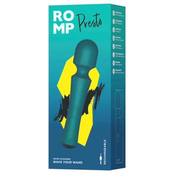 ROMP Presto - vibrační masážní strojek - zelený