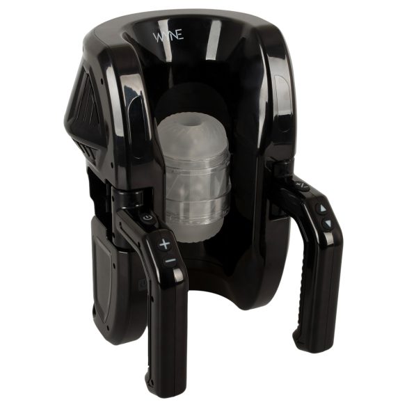 WYNE 10 - automatický masturbátor s držadlem - černý