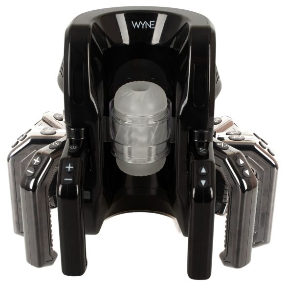 WYNE 10 - automatický masturbátor s držadlem - černý