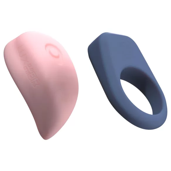 LUXUS Climax Together by Kiiroo - magnetická, aplikací ovládaná sada párového vibrátoru