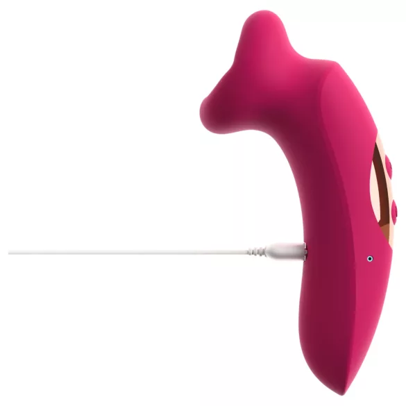 You2Toys Oral Fun - sací a lízající stimulátor klitorisu (růžový)