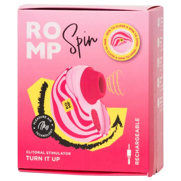 ROMP Spin - vzduchový stimulátor klitorisu (růžový)
