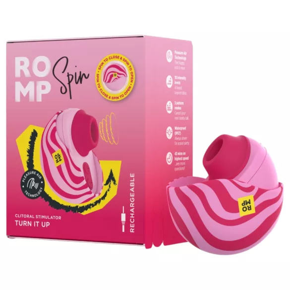 ROMP Spin - vzduchový stimulátor klitorisu (růžový)
