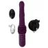 You2Toys - dálkově ovládaný zahřívací přirážecí vibrátor (fialový)