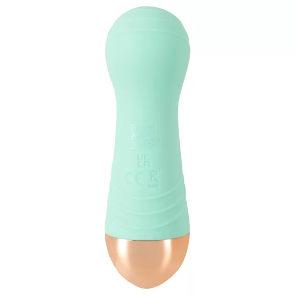 Cuties - akumulátorový, vodotěsný mini vibrátor (zelený)