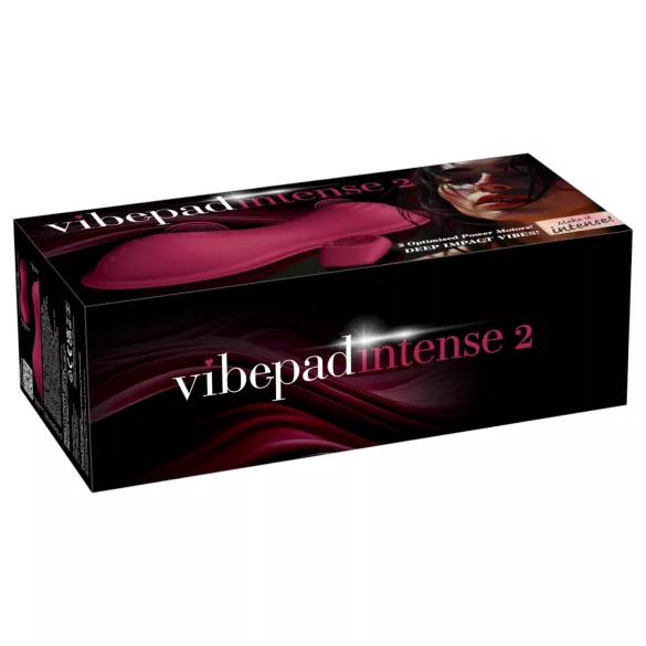 Vibepad Intense 2 - vibrační polštář s dálkovým ovládáním (červený)
