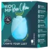 ROMP Rose Glow - vzduchový stimulátor klitorisu (modrý)