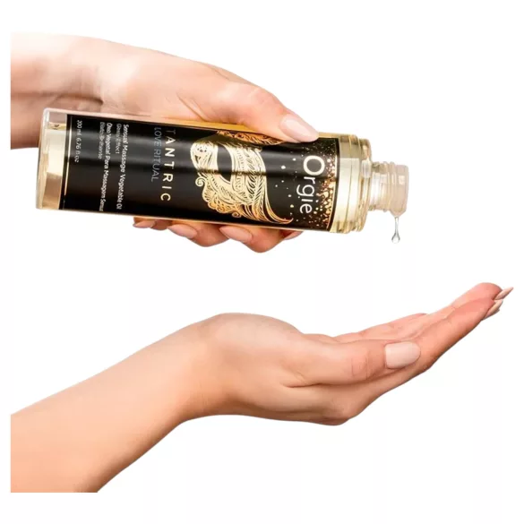 Orgie Tantric Love - masážní olej pro smyslnou masáž - 200 ml