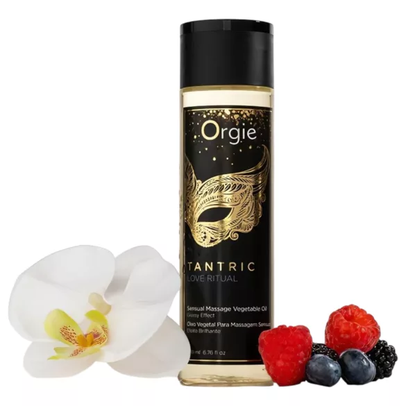 Orgie Tantric Love - masážní olej pro smyslnou masáž - 200 ml