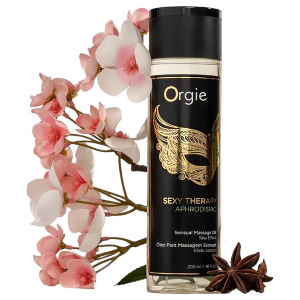 Orgie - masážní olej - afrodiziakální, smyslný - 200 ml