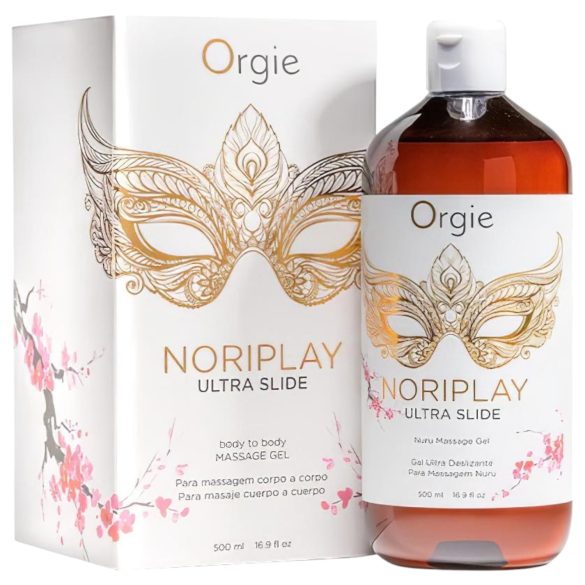 Orgie Noriplay - hedvábný masážní gel (500 ml)