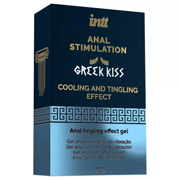 intt Greek Kiss - anální stimulační gel (15 ml)