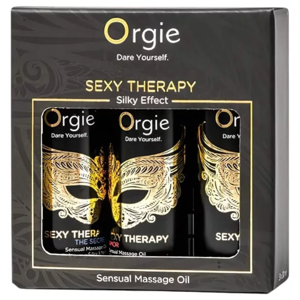 Orgie - masážní olej sada - smyslný výběr - 3x30 ml