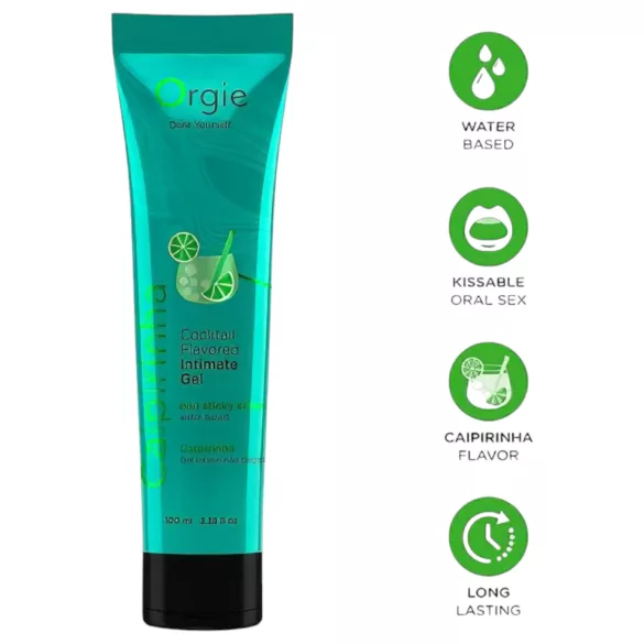 Orgie Cocktail - jedlý lubrikační gel - tropický (100 ml)