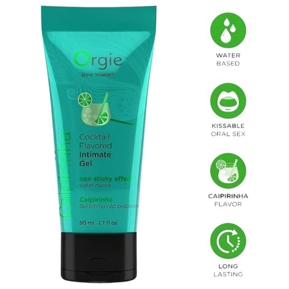 Orgie Cocktail - jedlý lubrikační gel - tropické ovoce 50 ml