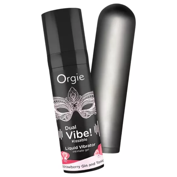 Orgie - mini vibrátor sada - šedá