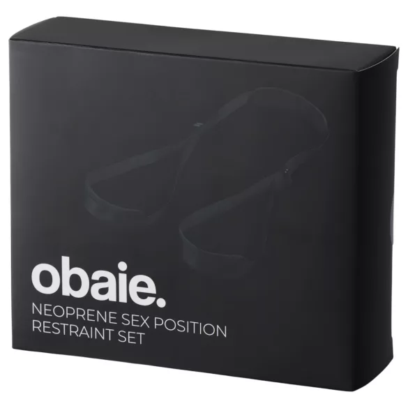 Obaie - neoprenový polohovací popruh (černý)
