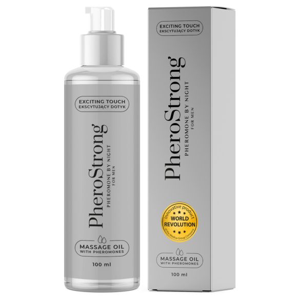 PheroStrong by Night - masážní olej pro muže - 100 ml