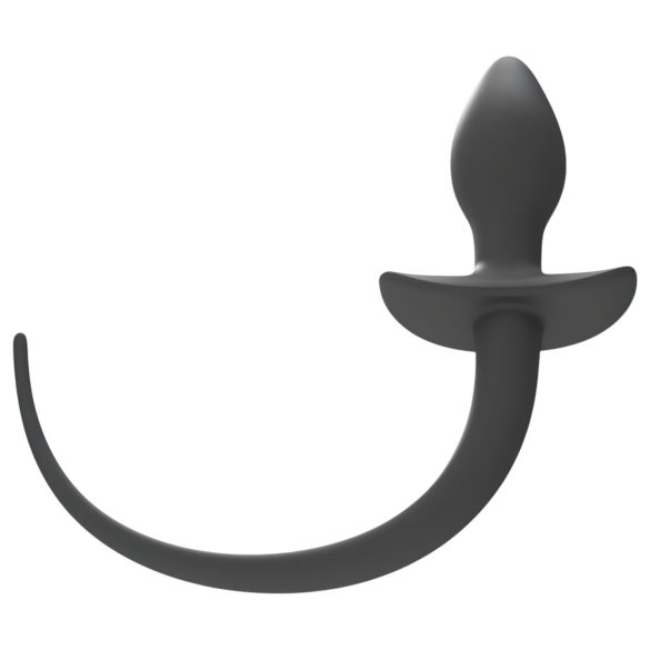 Wild Play - anální kolík s ocasem - silikon černý
