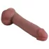Natural Play - silikonové dildo 24 cm (tělové)